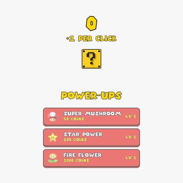 Mario Clicker