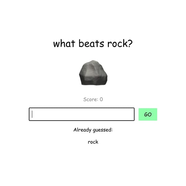 What Beats Rock