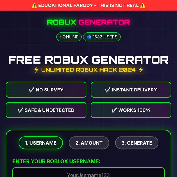 FREE ROBUX GENERATOR 2024 ⭐ UNLIMITED ROBUX HACK