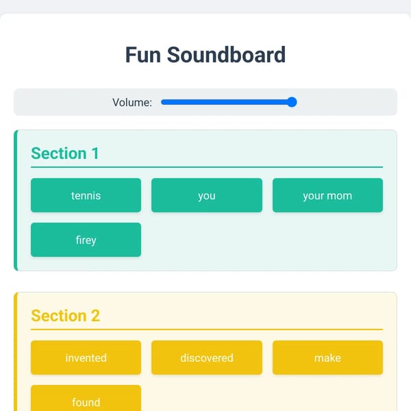 Untitled Soundboard