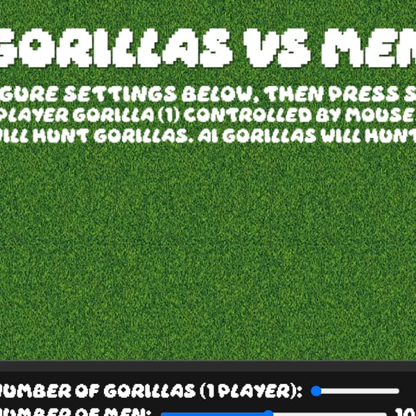 100 Men VS 1 Gorilla