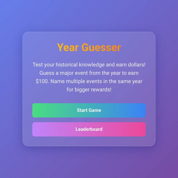 Year Guesser