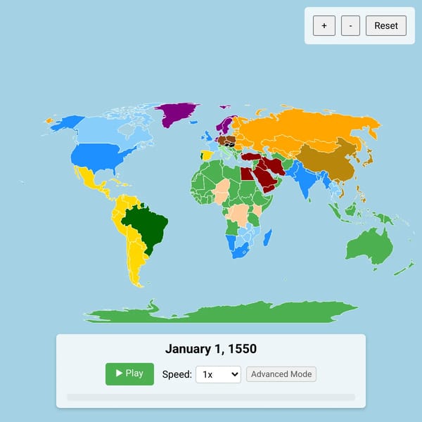Rewind History Since 1550