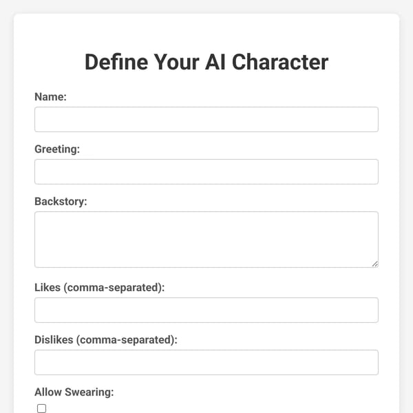 Custom AI Chat