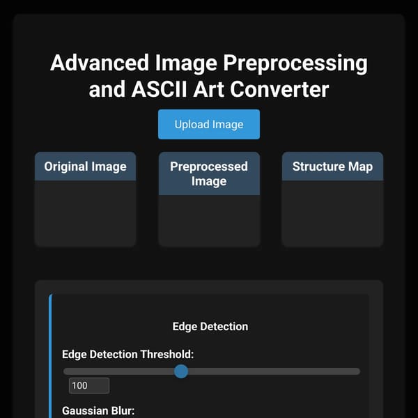Advanced Image Preprocessing Tool