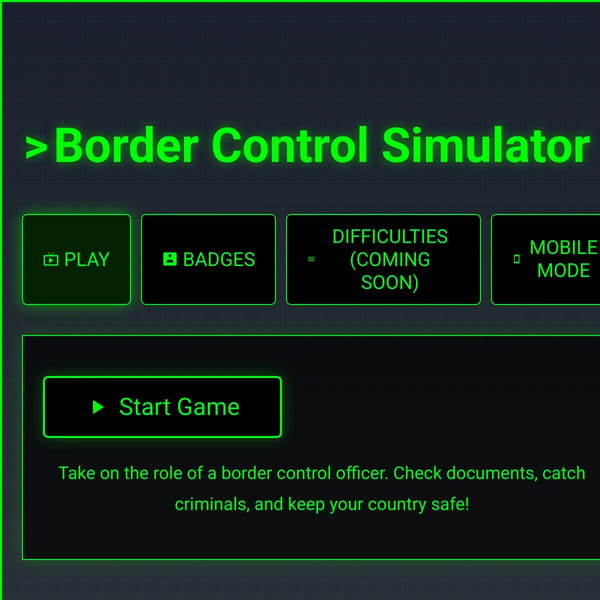 Border Control Simulator