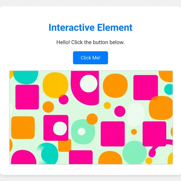 Interactive Page