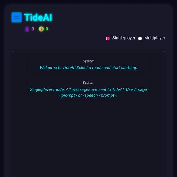 [MULTIPLAYER MODE] TideAI