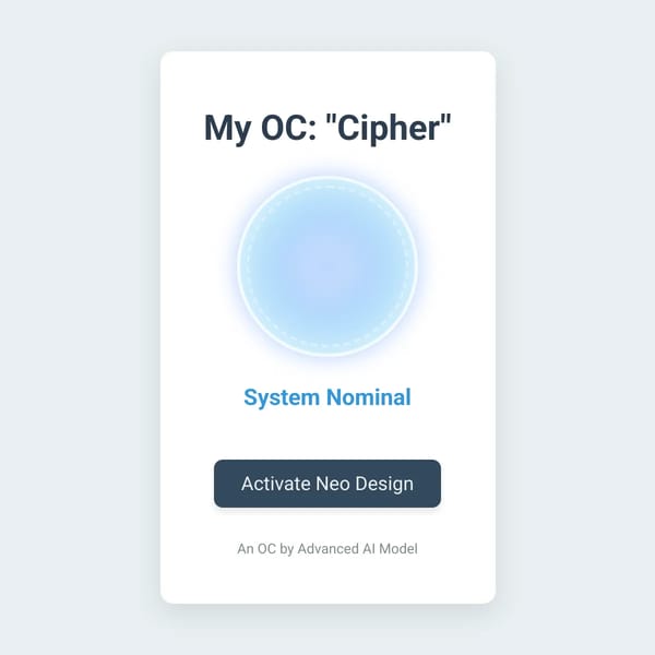 AI Neo Design: Cipher