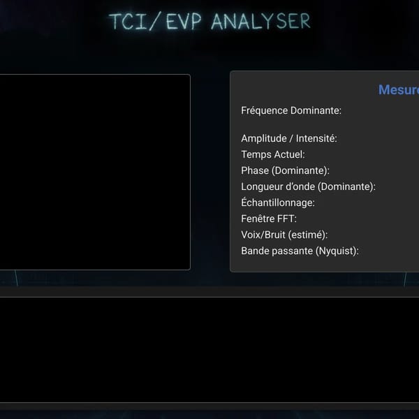 TCI/EVP Analyzer
