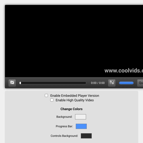 Classic Video Player