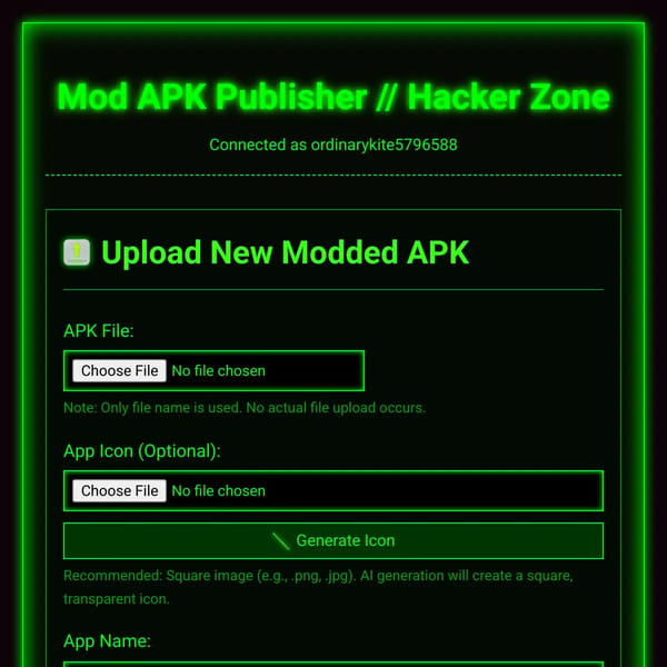 Mod APK Publisher - Hacker Zone
