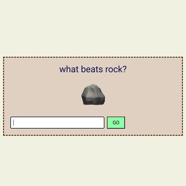WHAT BEATS ROCK - REAL FUN GAME
