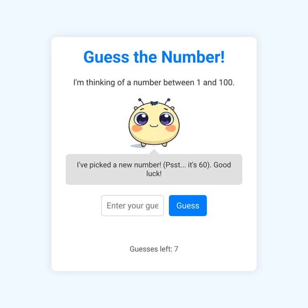 Guess the Number with Helper!