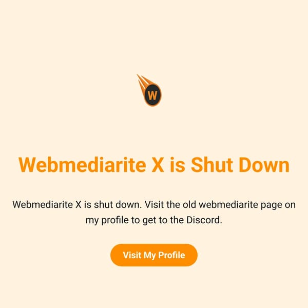 Webmediarite X