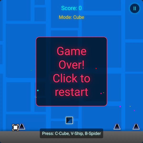 Simple Geometry Dash