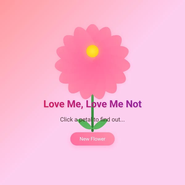 Love Me, Love Me Not