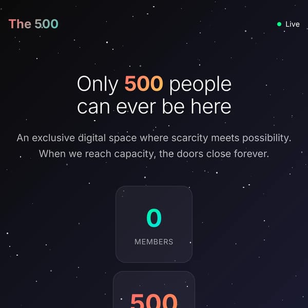 The 500 - Exclusive Access