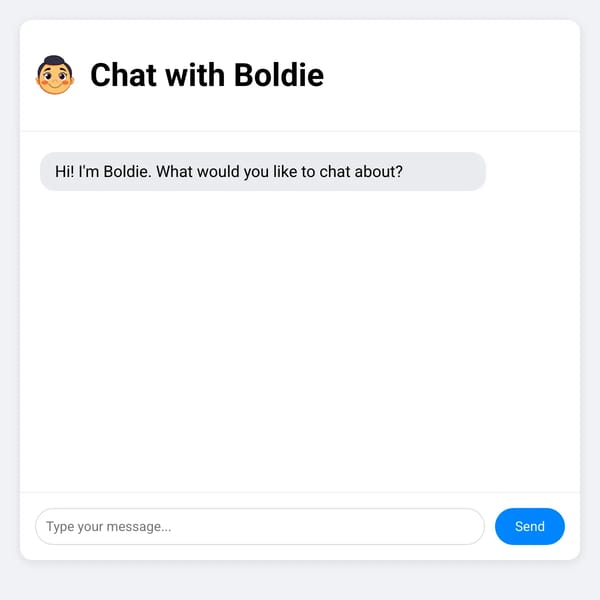 Chat with Boldie