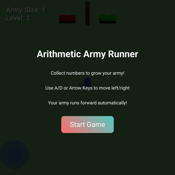 Arithmetic Army Runner