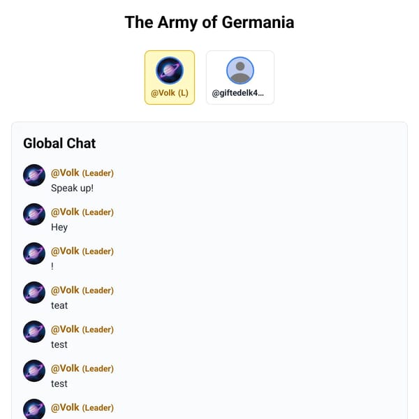 Germania Armee