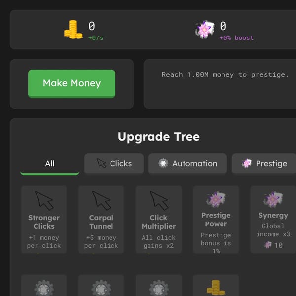Upgrade Tree