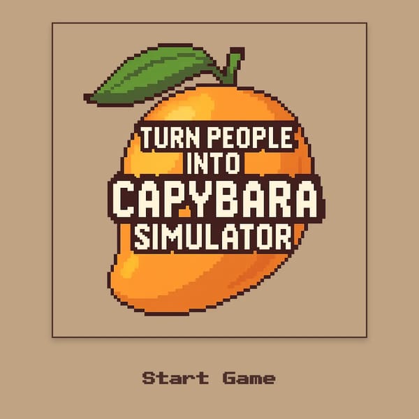 Turn People Into Capybara Sim