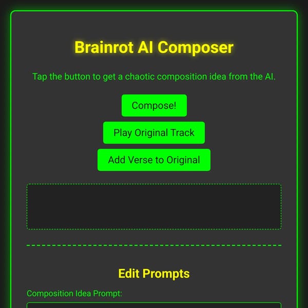 Brainrot Composer