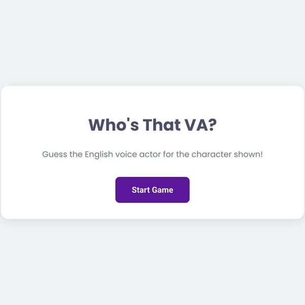 Who is the Voice Actor?