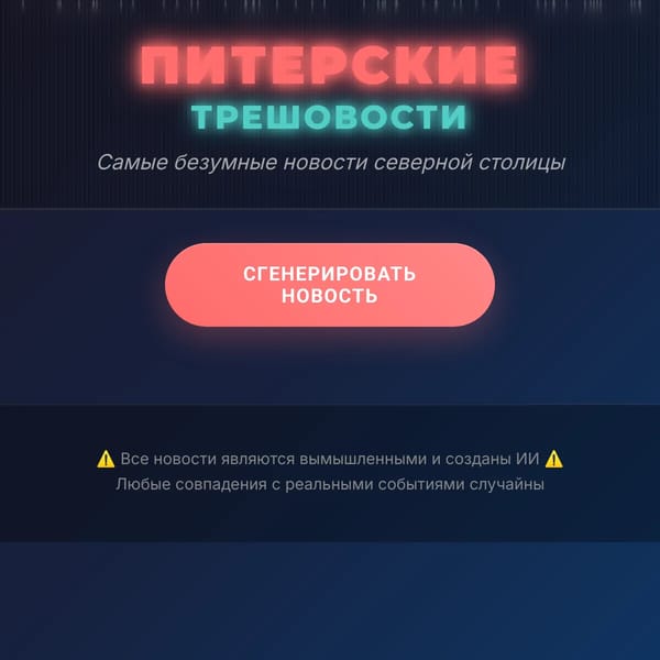 Питерские Трешовости