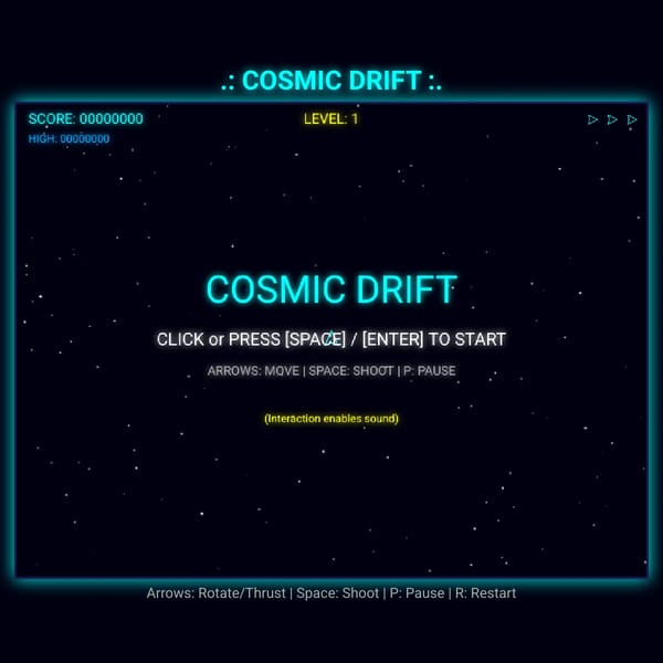 Cosmic Drift