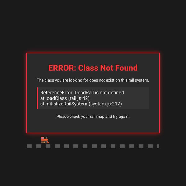This dead rail class doesn't exist