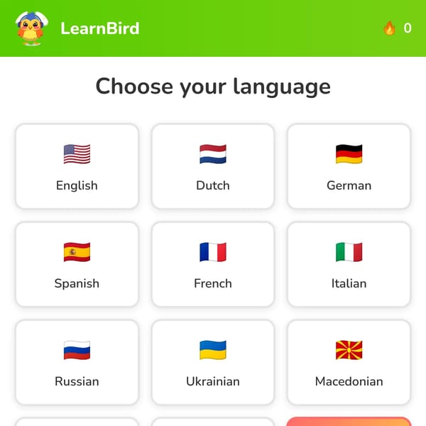 LearnBird - Learn Languages with Bird Despacito