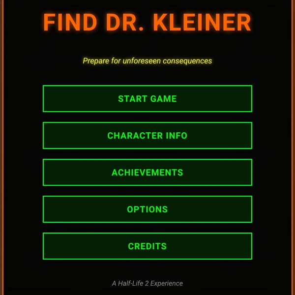 Find Dr. Kleiner