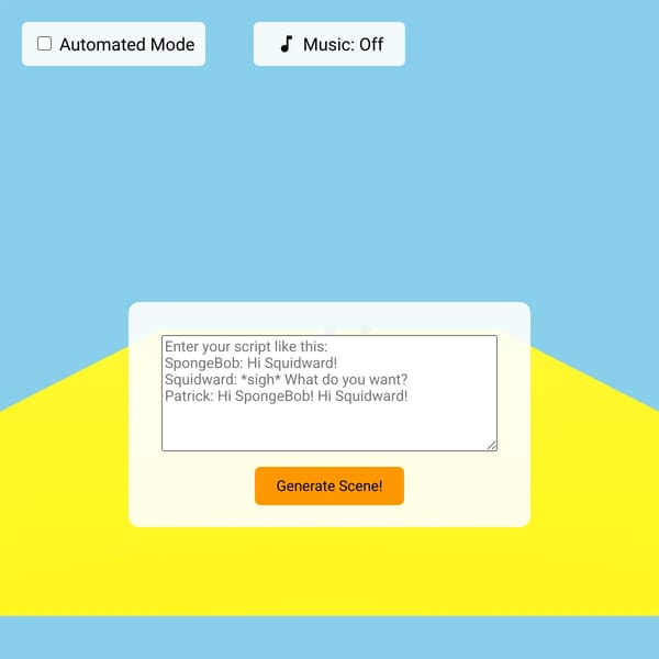 SpongeBob Script Generator