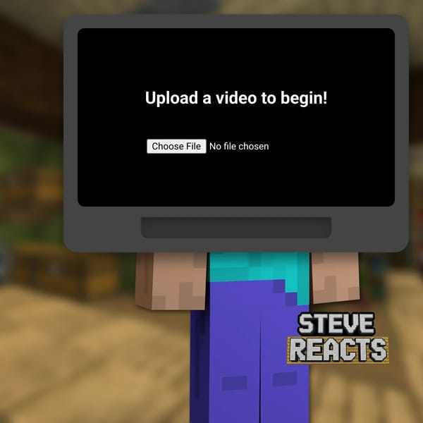 Reaction TV Sim - Steve Reacts