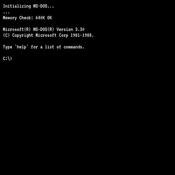 MS-DOS