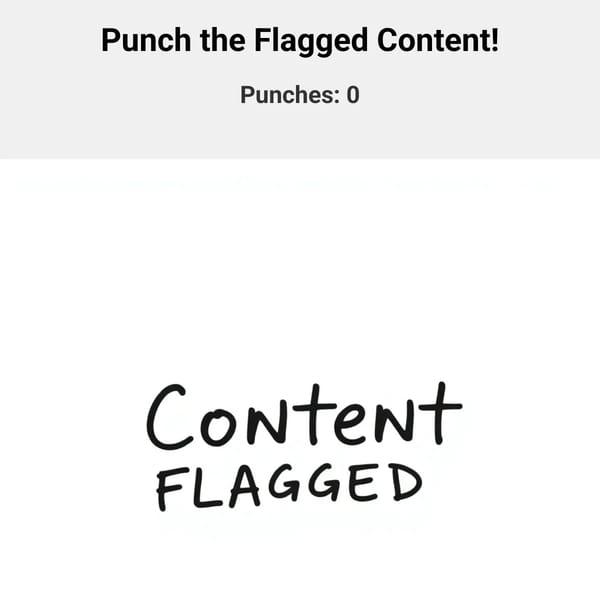 Punch the content flagged (v1.0)