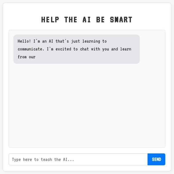 AI Learns to Speak