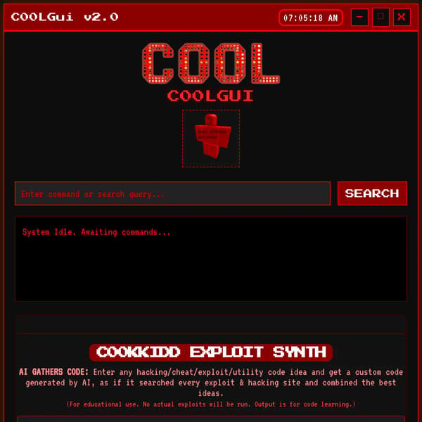 CoolGUI - C00KKIDD Edition