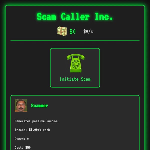 Scam Caller Inc.