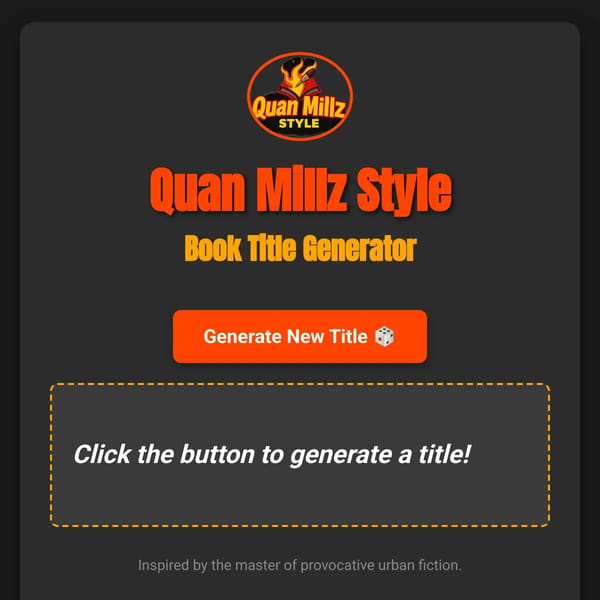 Quan Millz Title Generator