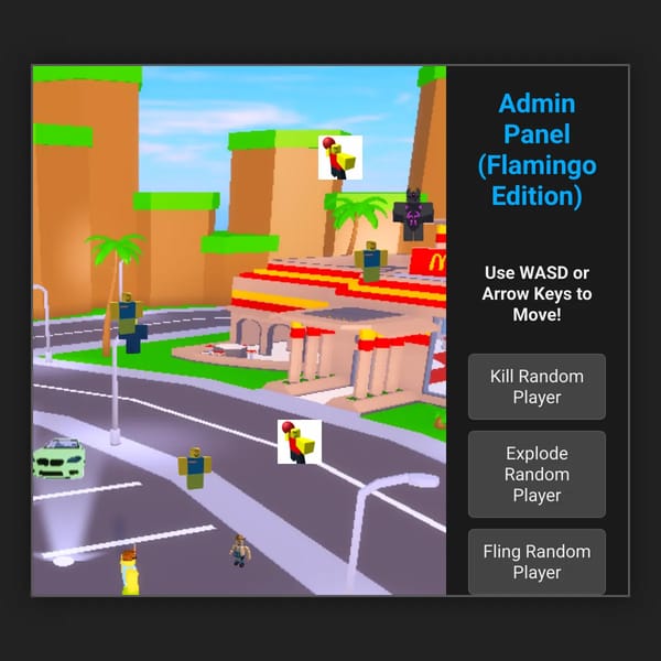 Flamingo Admin Abuse Sim