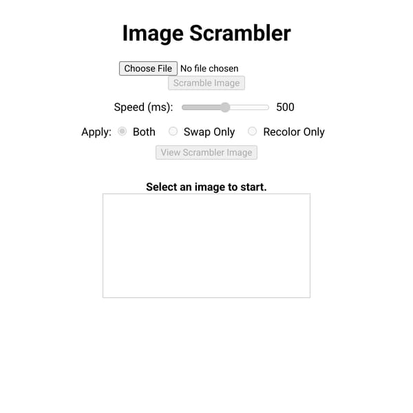 Image Scrambler