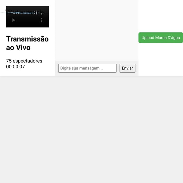 Clone de Live do YouTube