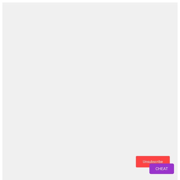 Unsubscribe Button Challenge