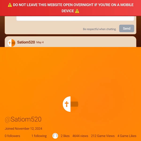 My profile