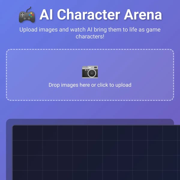 AI Character Arena improved