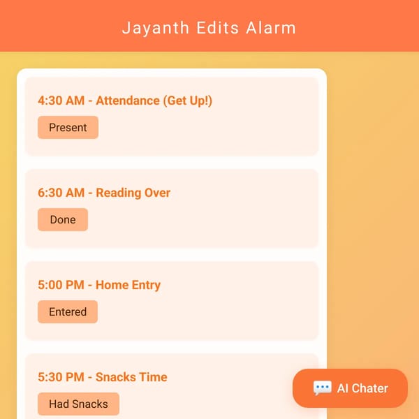 Jayanth Edits Alarm