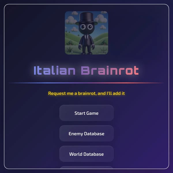 Italian Brainrot: The Game